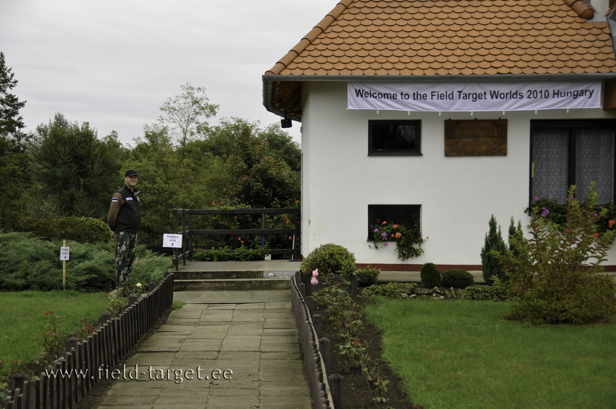 Sissepääsul oli ka väike tervitus